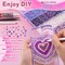 20,000 PCS Blue Resin Rhinestones for DIY Crafting – Bedazzler Kit with B7000 Jewelry Glue, Flatback Gems for Clothing, Shoes, Tumblers, Fabric, Nail Art, Assorted Sizes 3/4/5/6mm